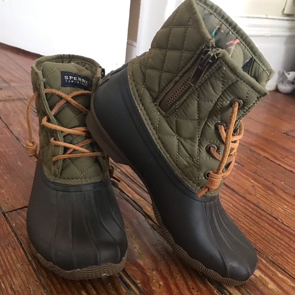 Sperry Quilted Duck Boots
